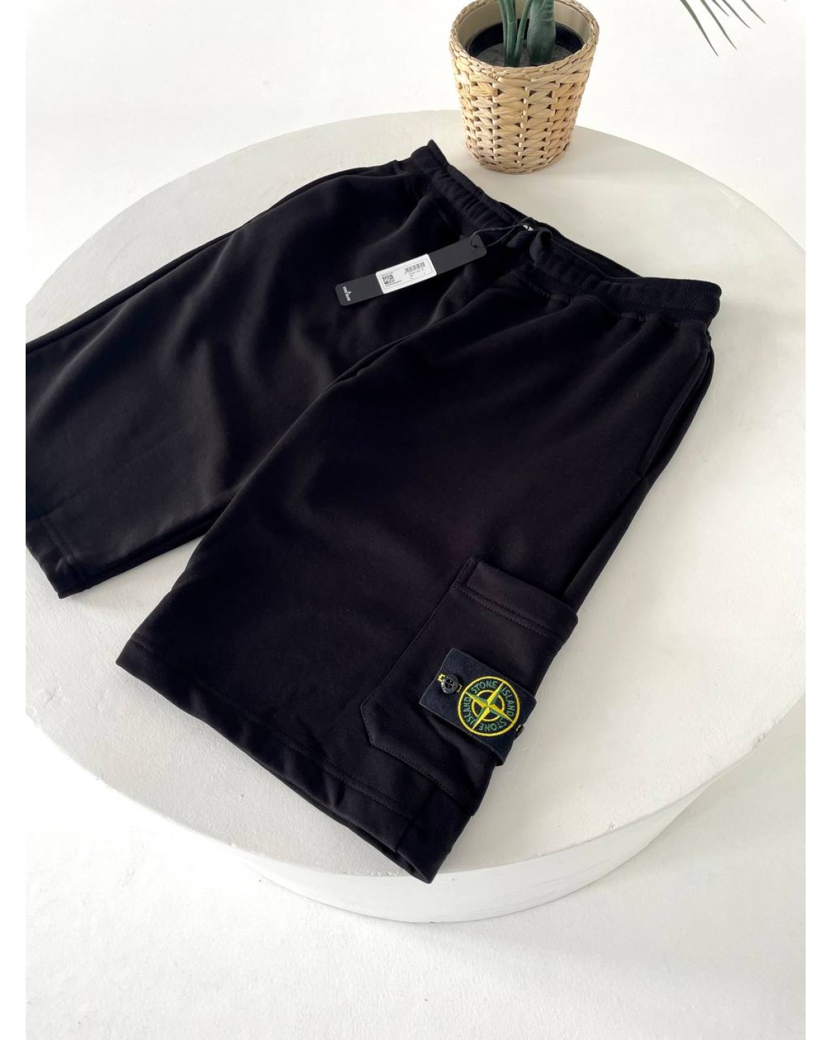 Шорти Stone Island чорні