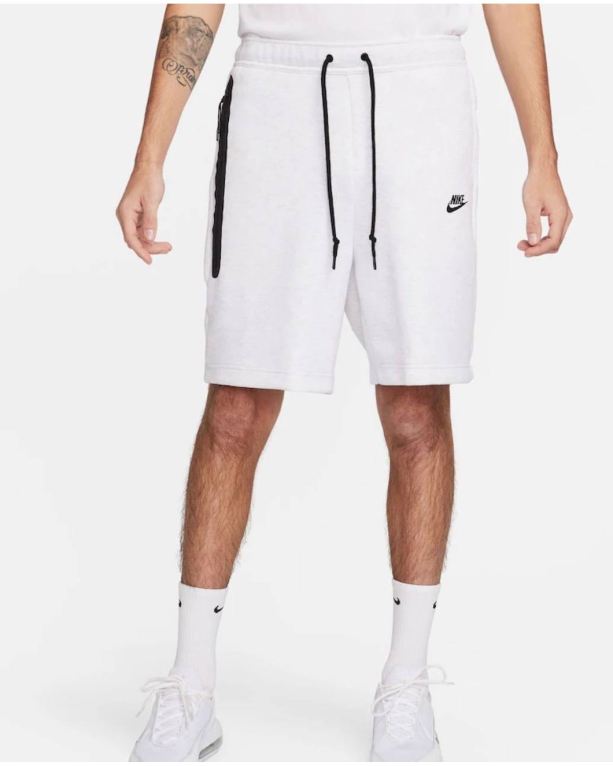 Шорти Nike Tech Fleece білі