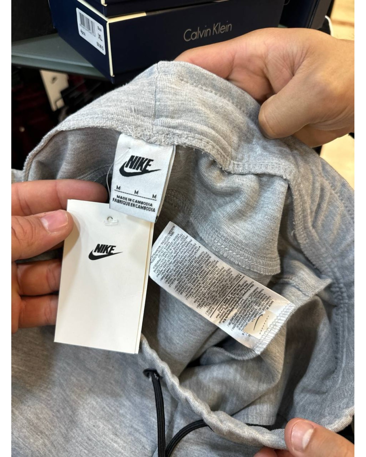 Шорти Nike Tech Fleece білі
