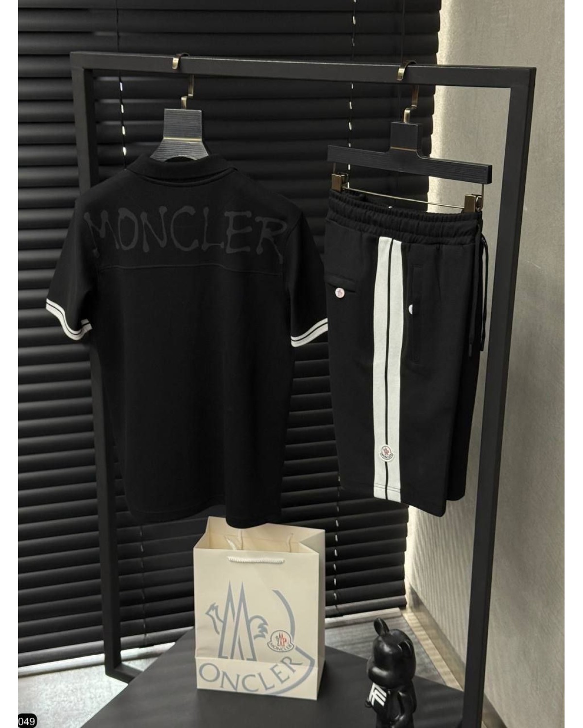 Комплект Moncler чорний
