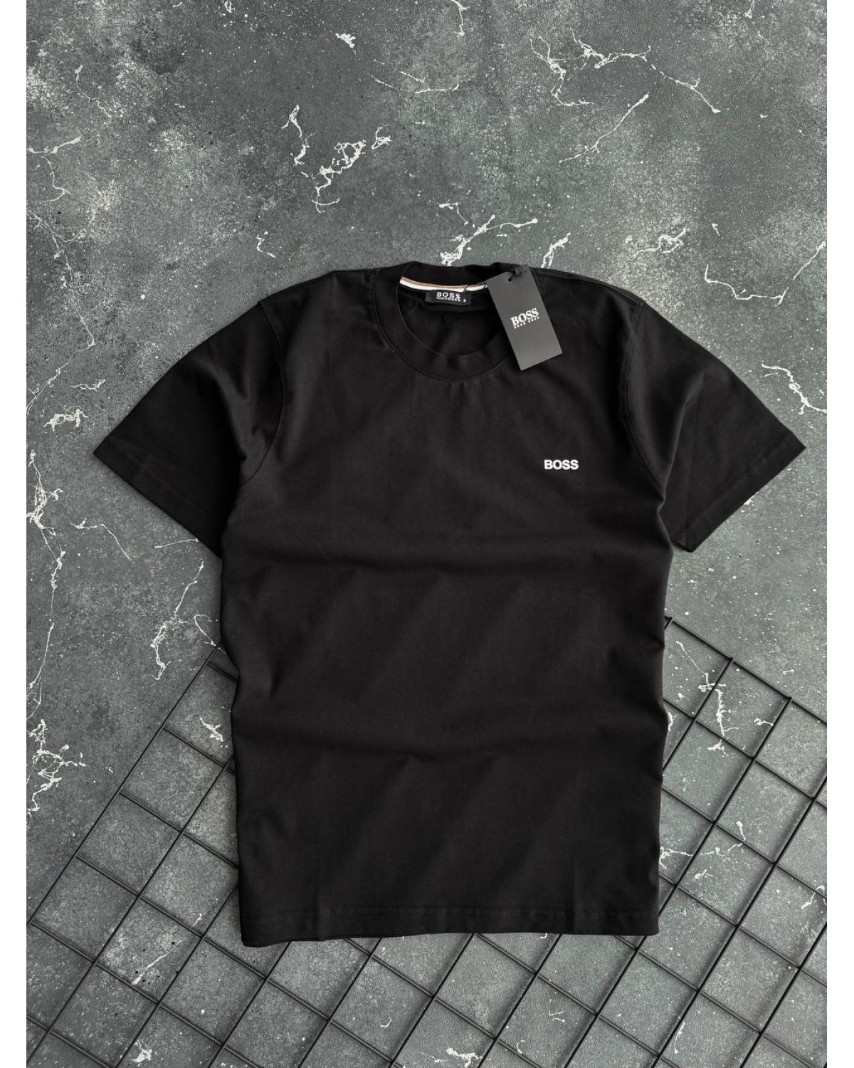 Футболка Hugo Boss чорна