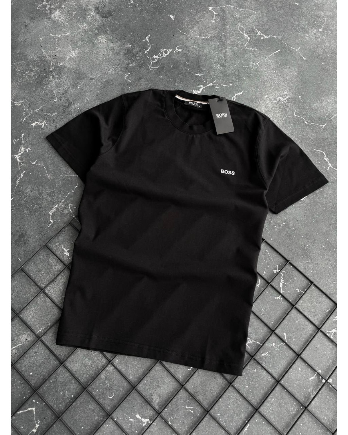 Футболка Hugo Boss чорна