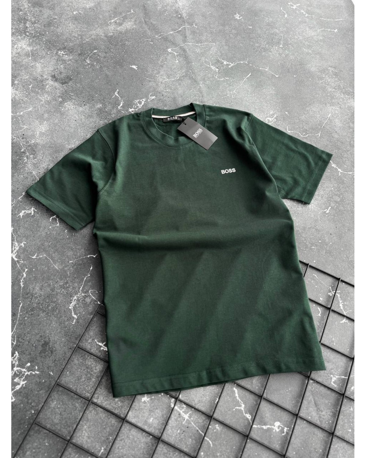 Футболка Hugo Boss зелена