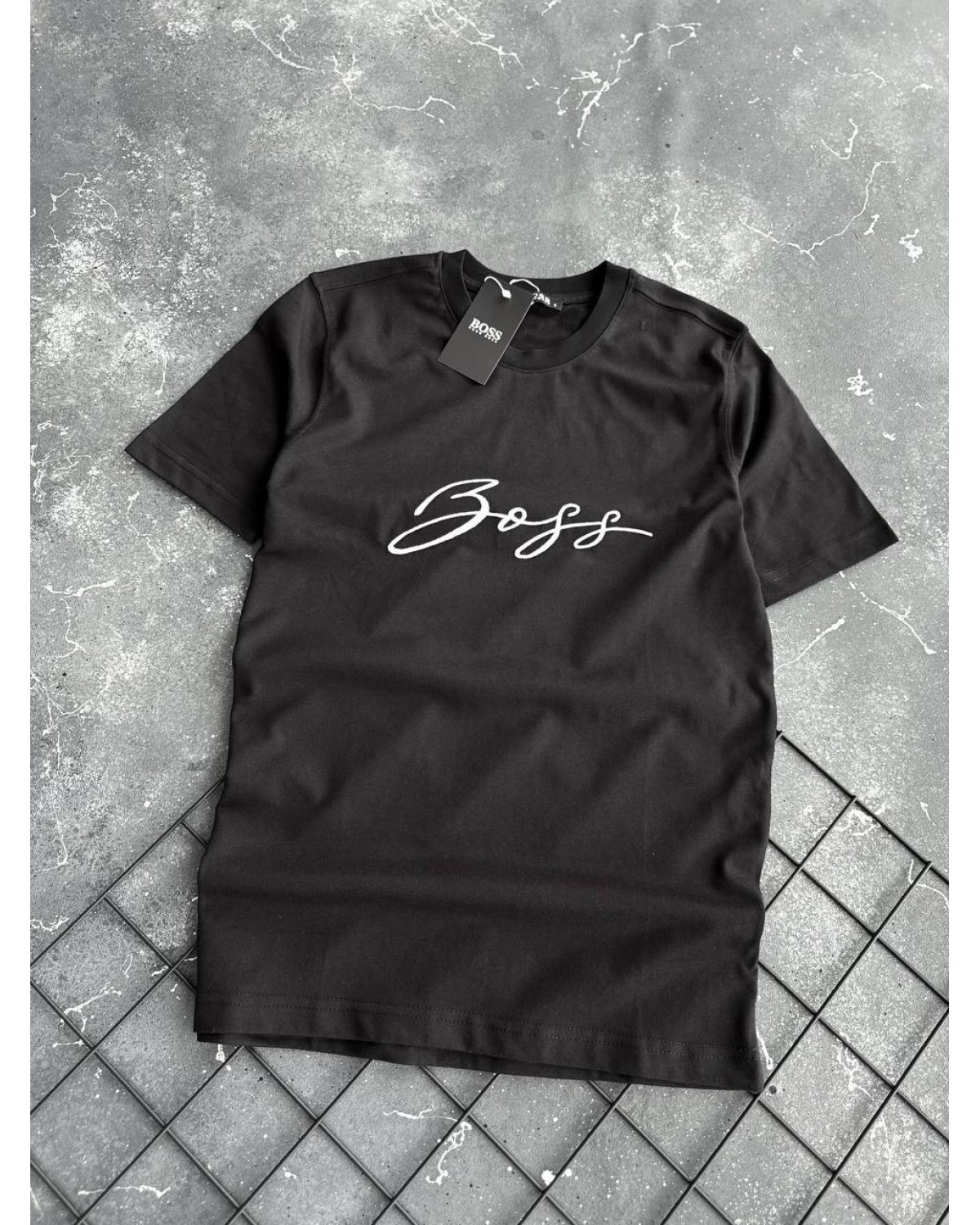 Футболка Hugo Boss чорна
