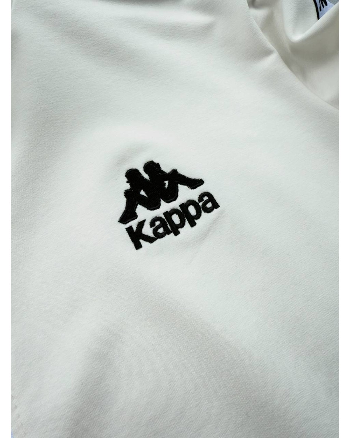 Костюм Kappa лампас олімпійка молочна х штани чорні