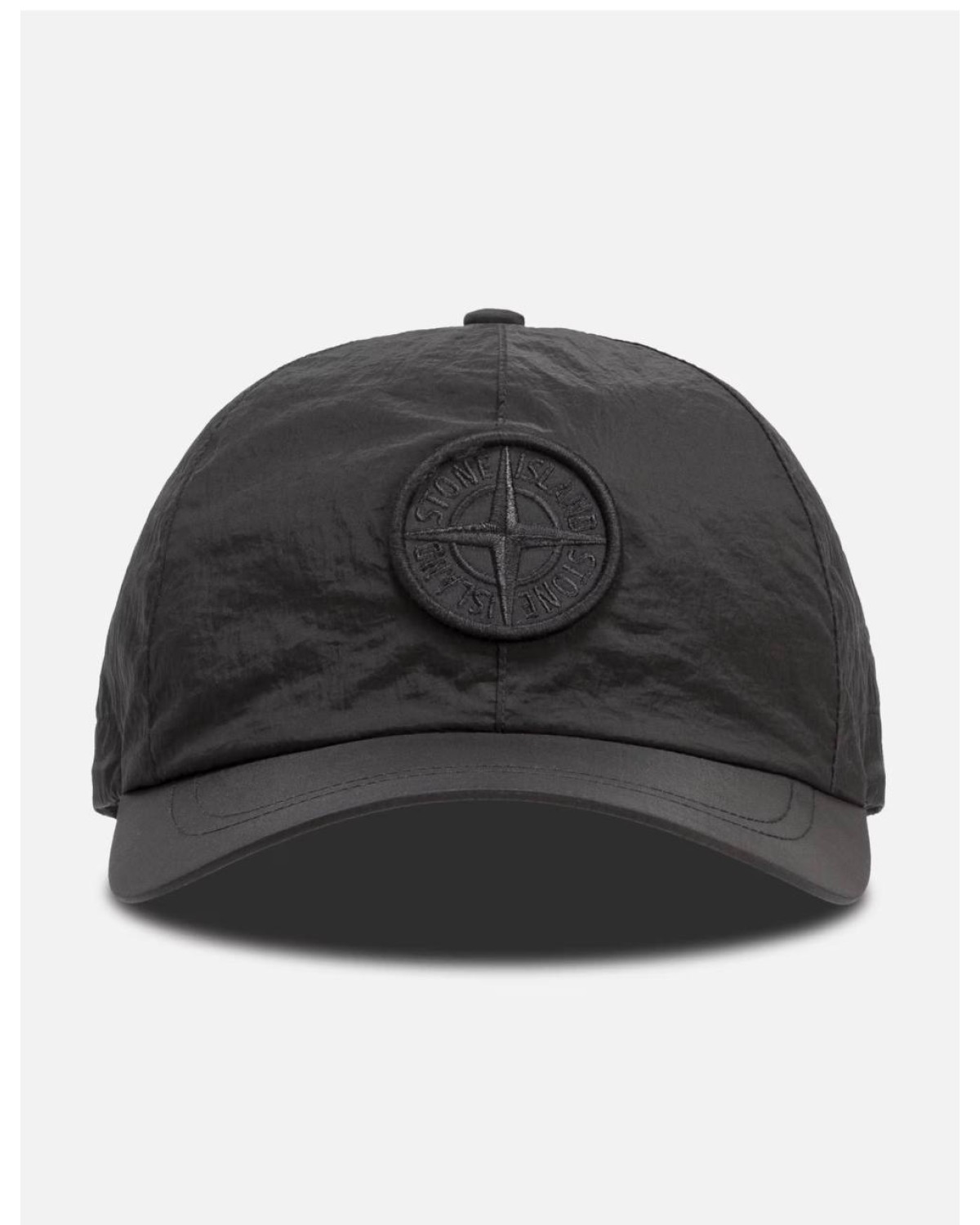 Кепка Stone Island nylon чорна