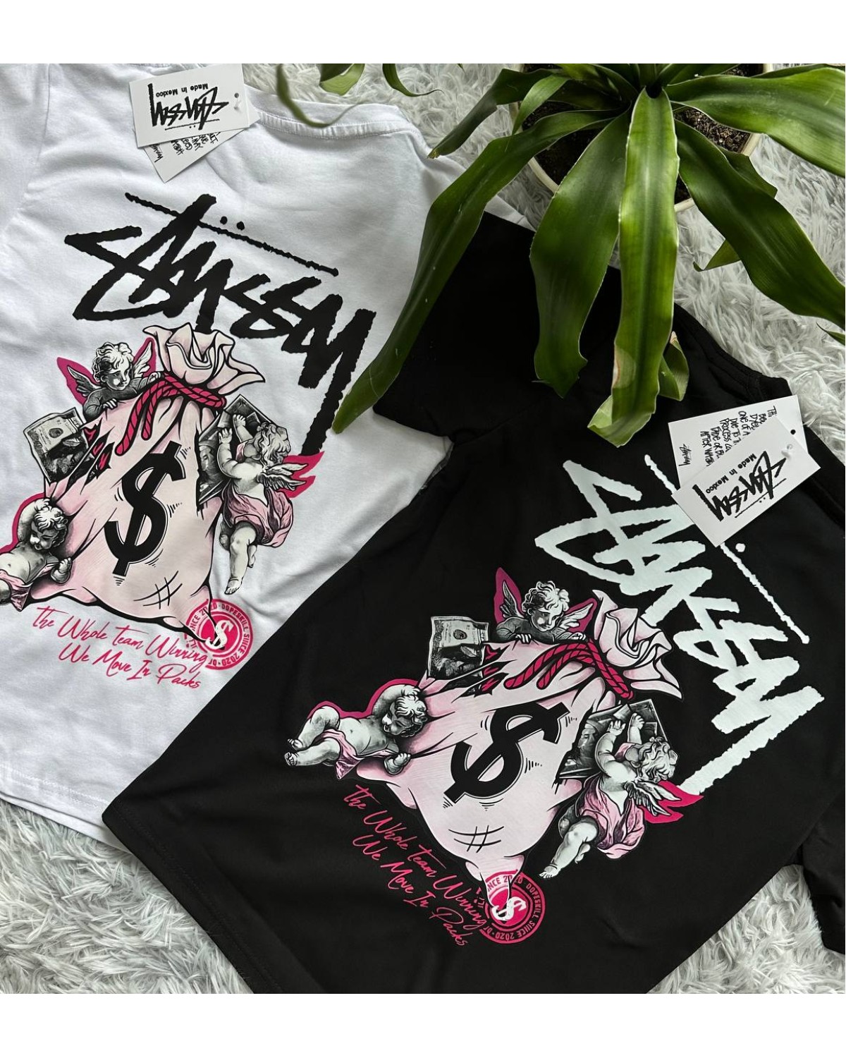 Футболка Stussy Money Angel