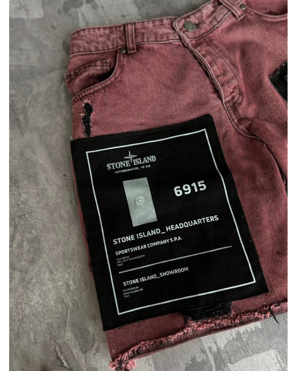 Джинсові шорти Stone Island