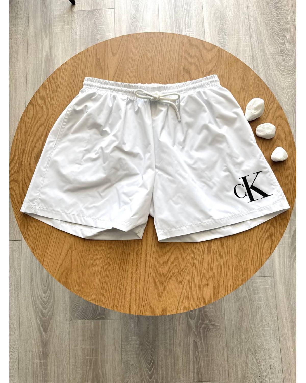 Плавальні шорти Calvin Klein білі