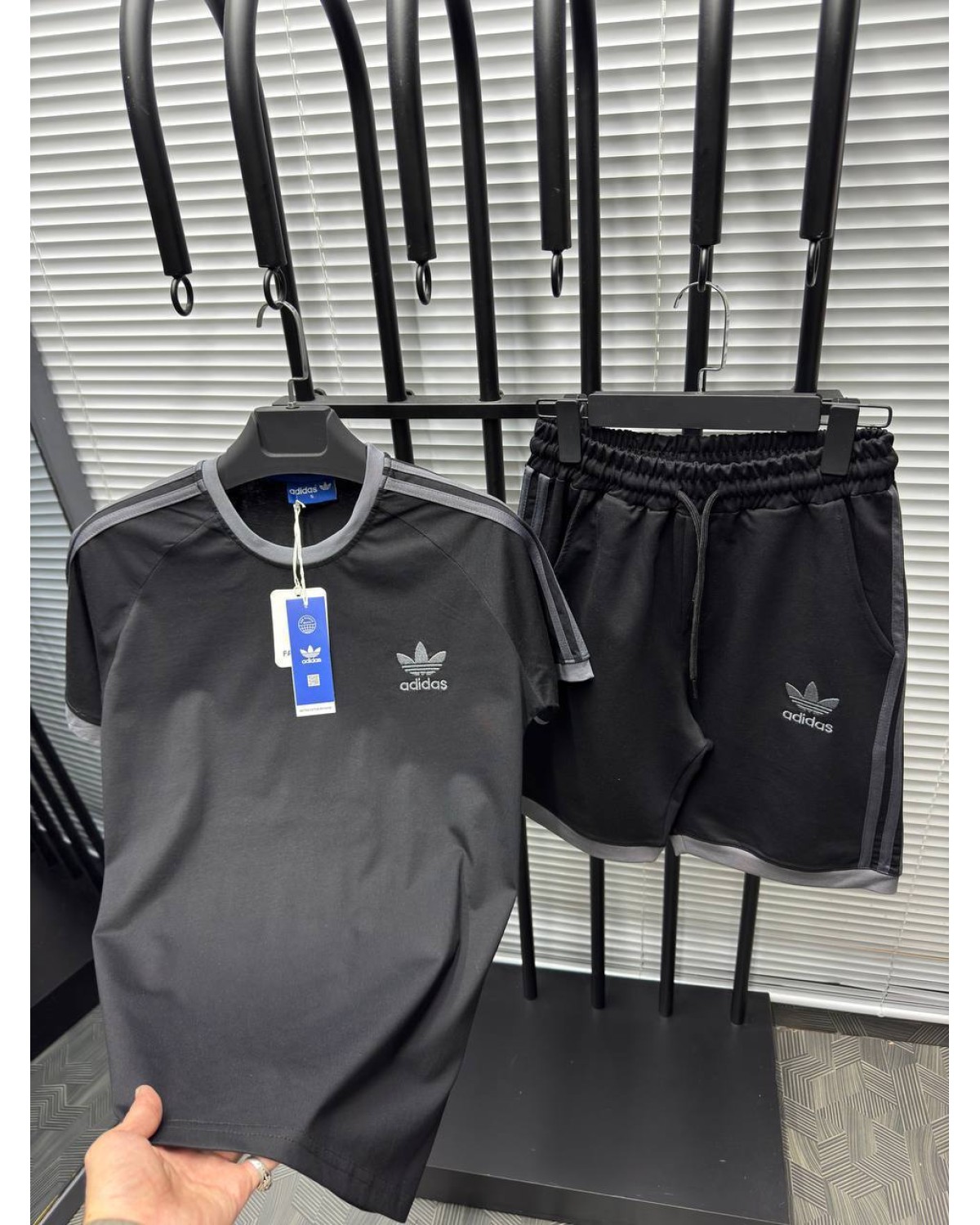 Костюм Adidas темно-сірий