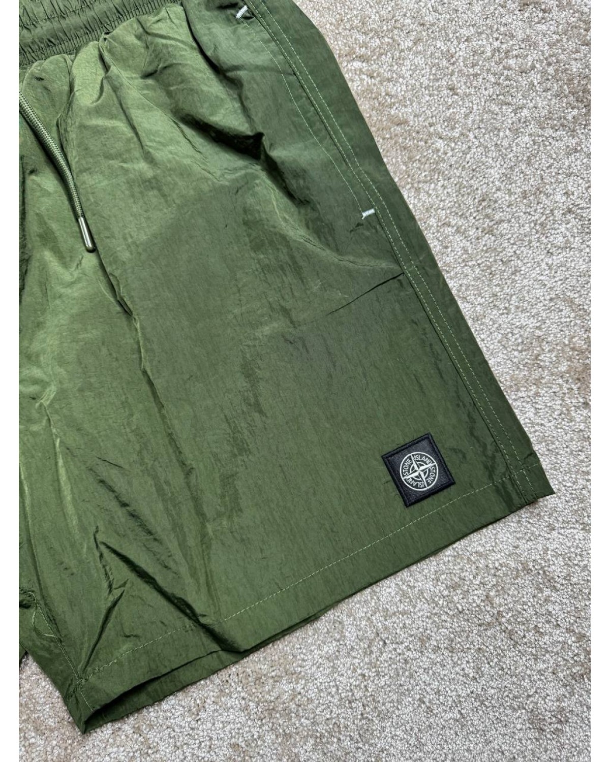 Плавальні шорти Stone Island хакі