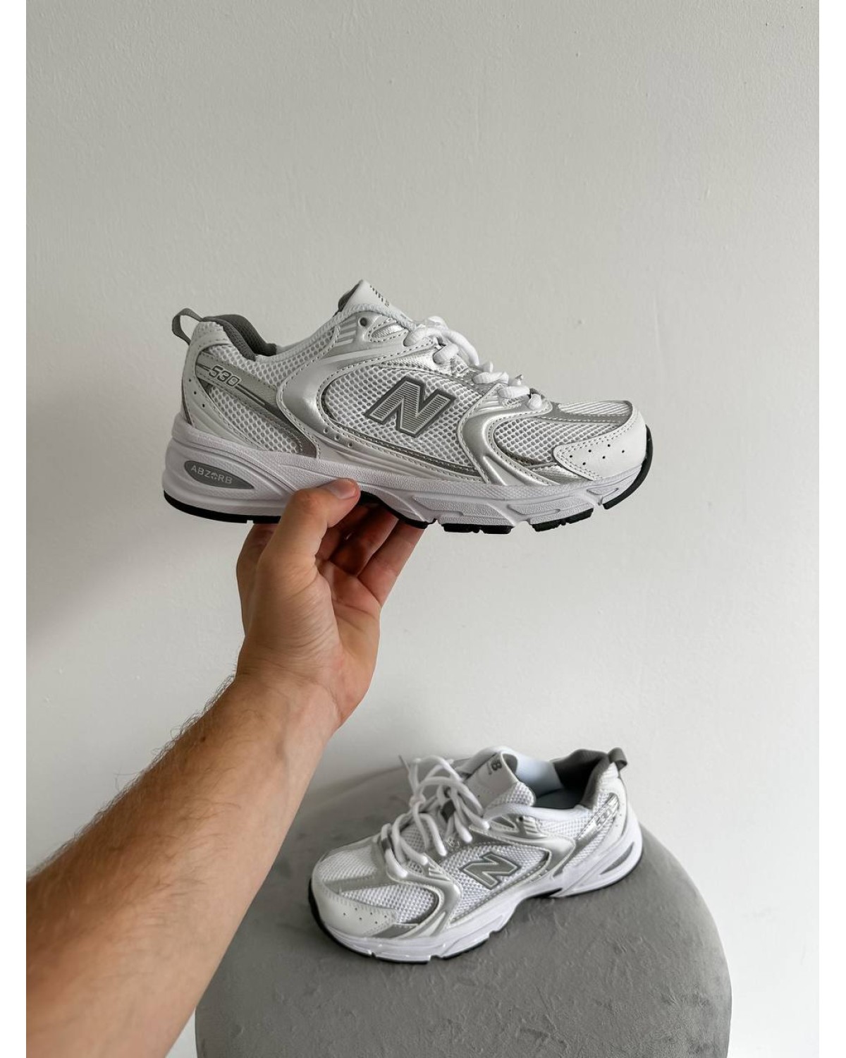 New Balance 530 Silver White