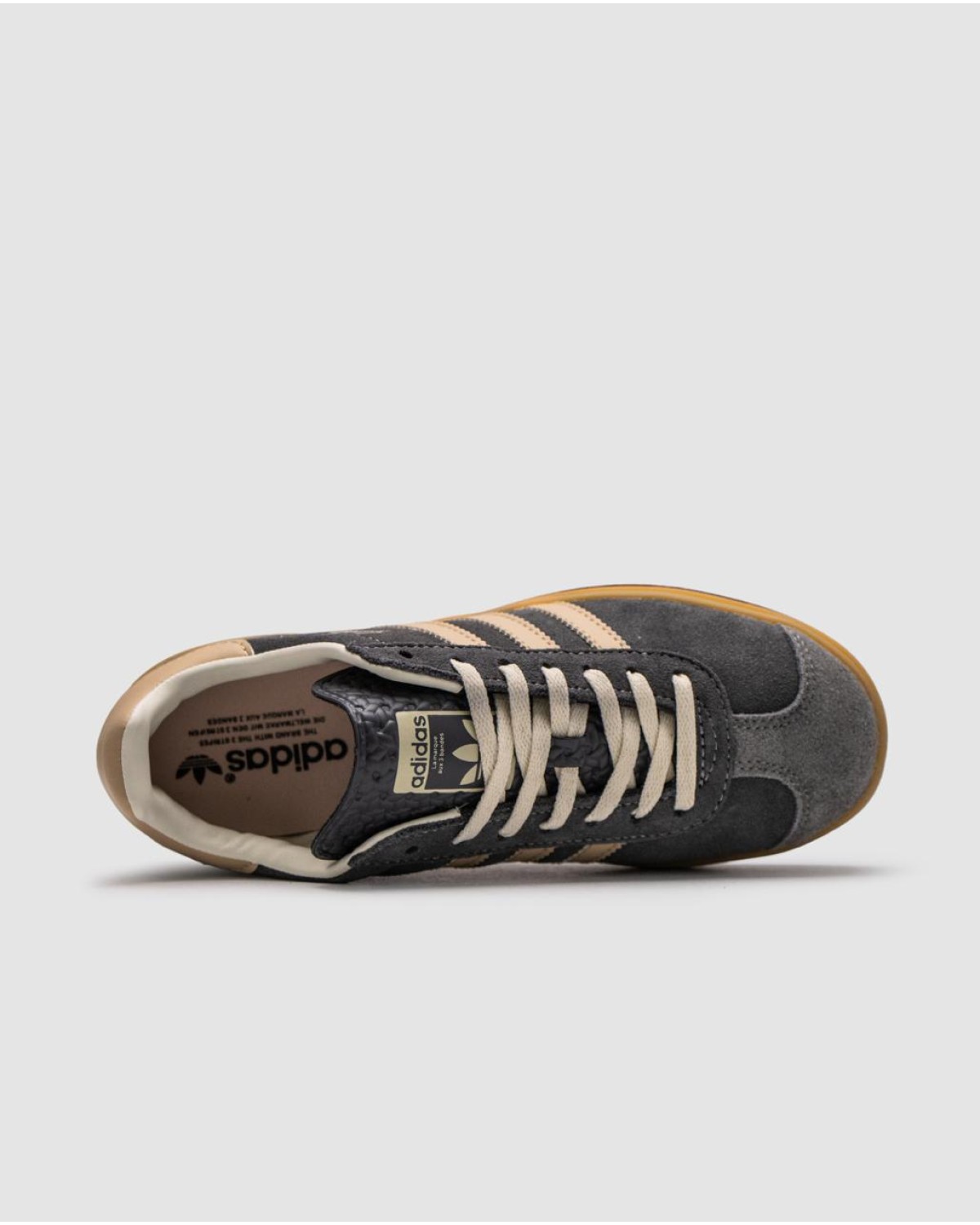 Adidas Gazelle Bold Grey Magic Beige Gum