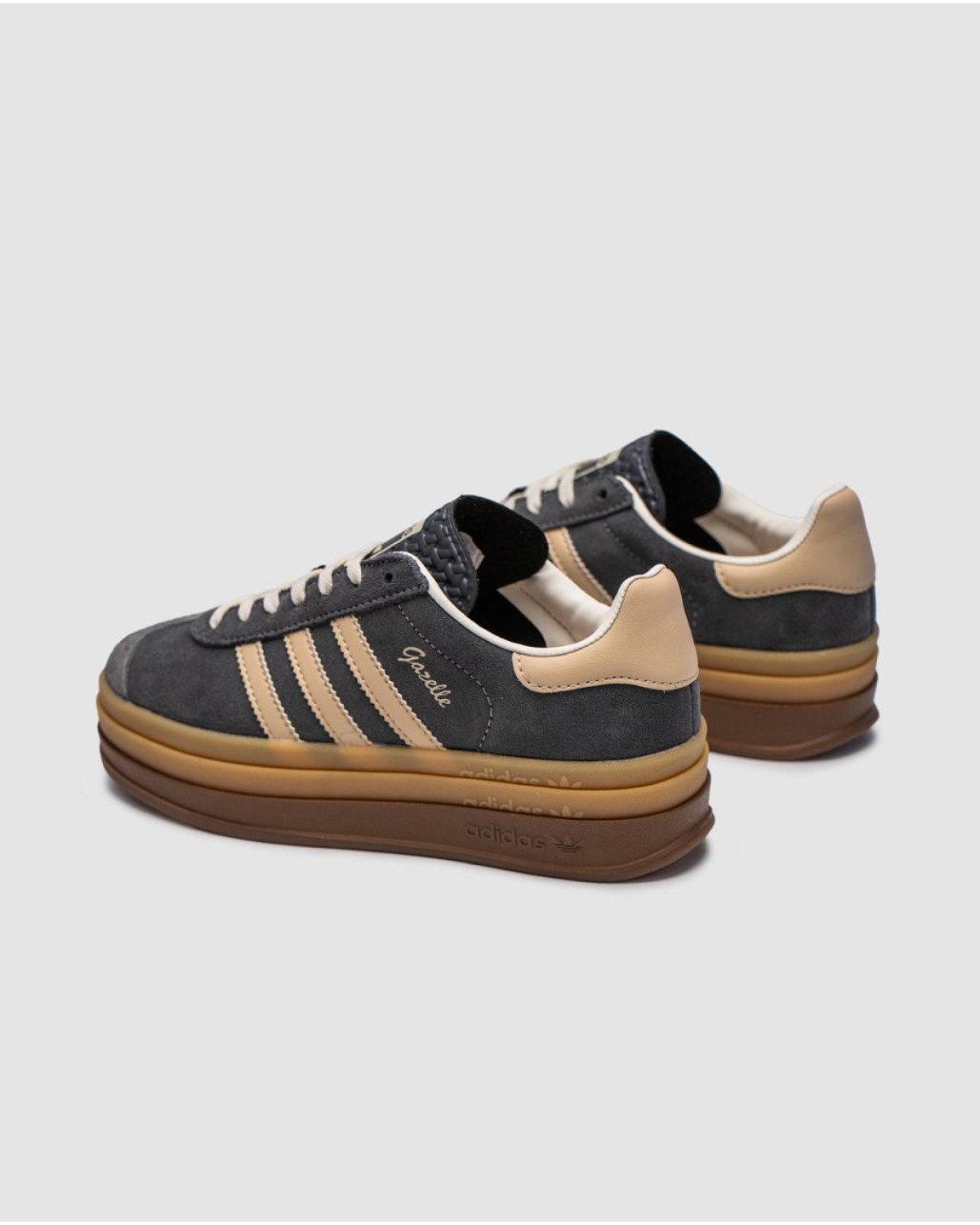 Adidas Gazelle Bold Grey Magic Beige Gum