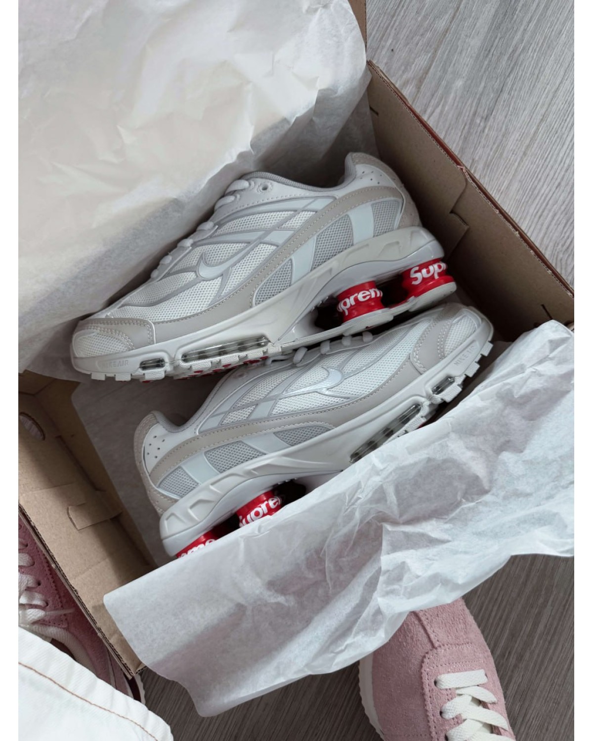 Nike Supreme x Shox Ride 2 'White'