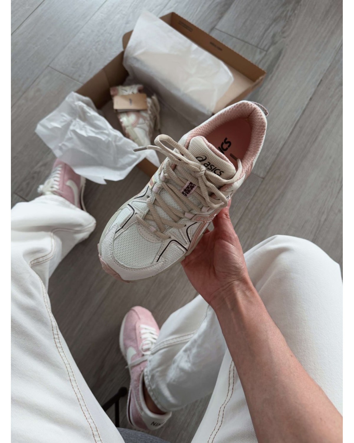 Asics Wmns Gel Kahana 8 White Pink
