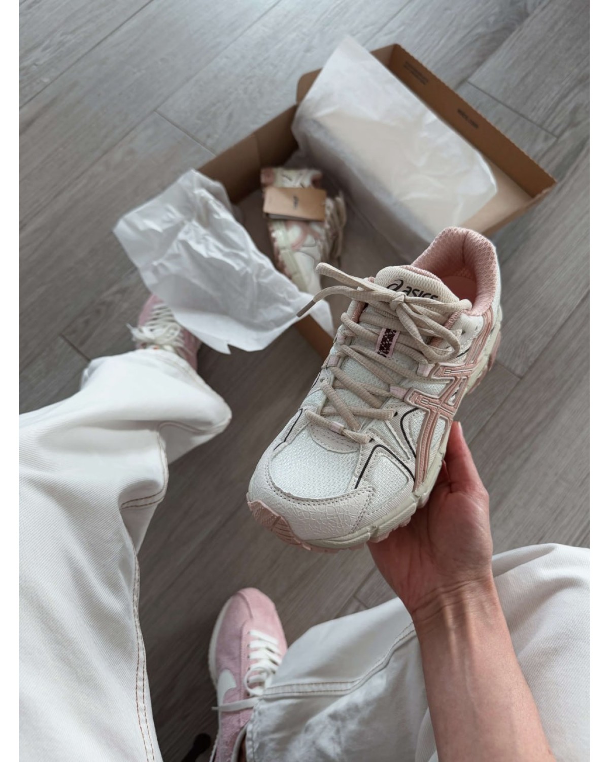 Asics Wmns Gel Kahana 8 White Pink