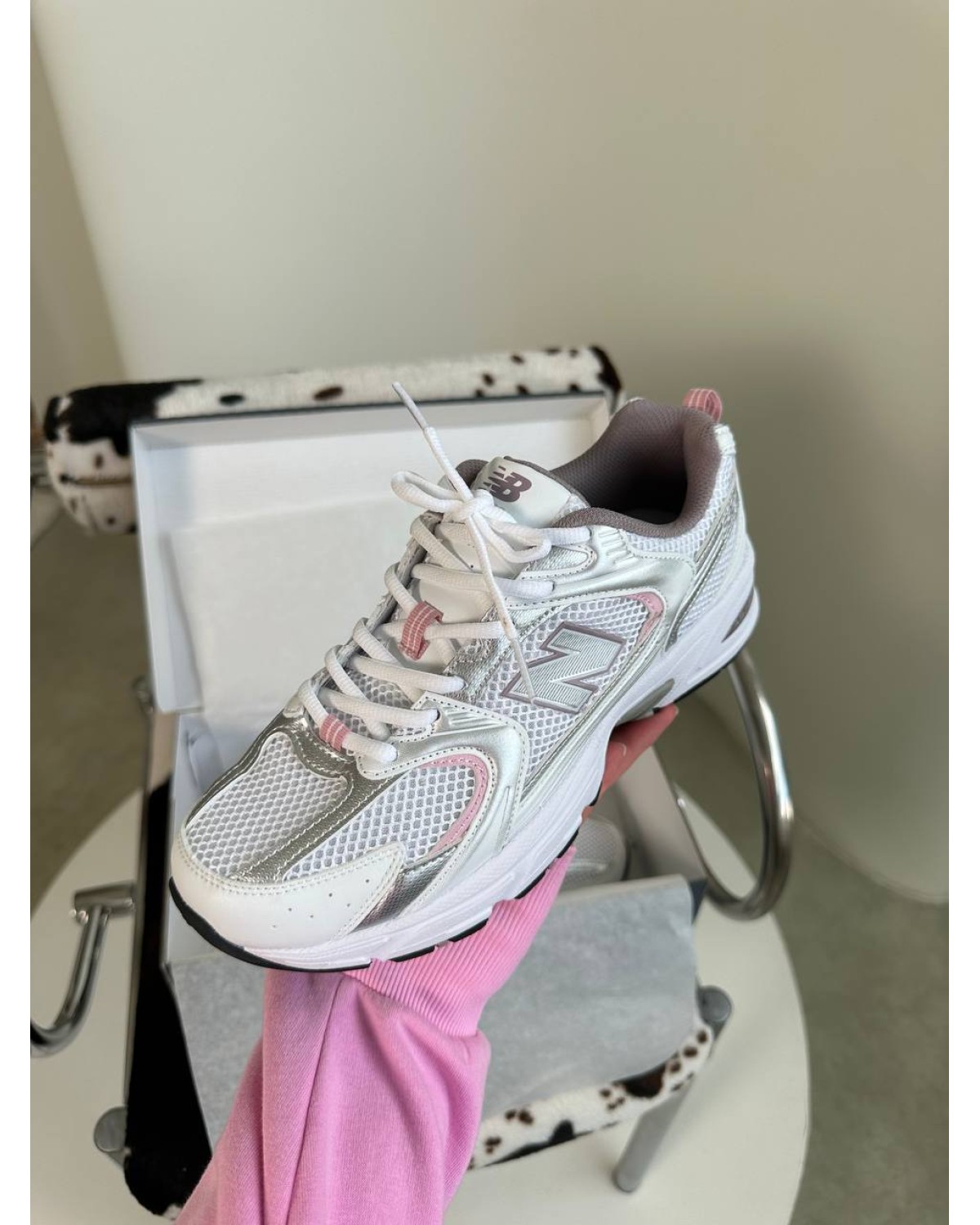 New Balance 530 White Pink