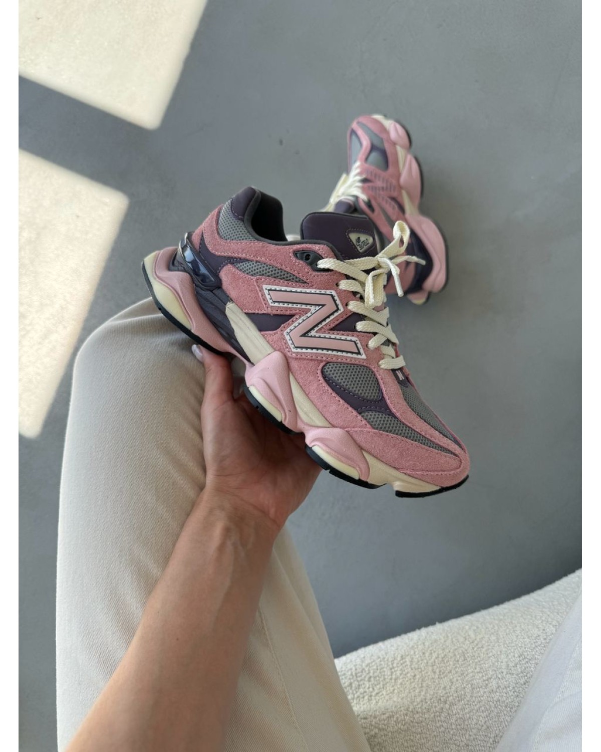New Balance 9060 Pink/Grey/Violet