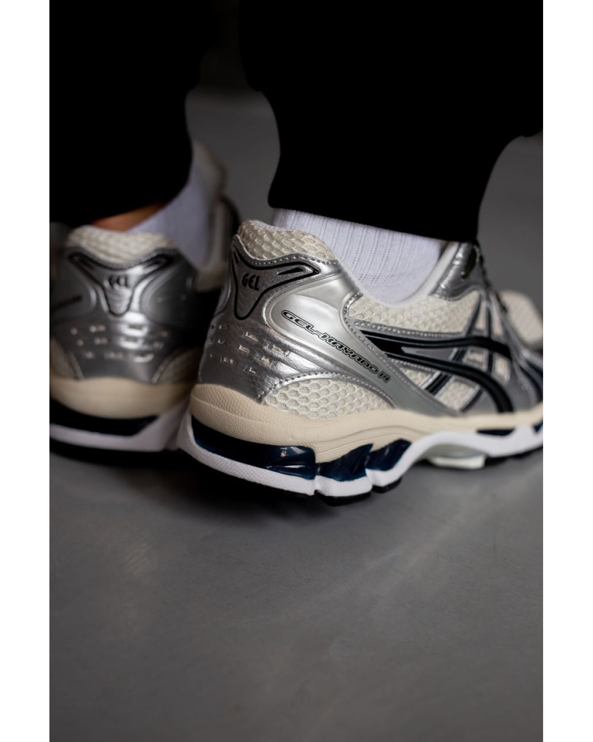 Asics Gel-Kayano 14 Silver/White