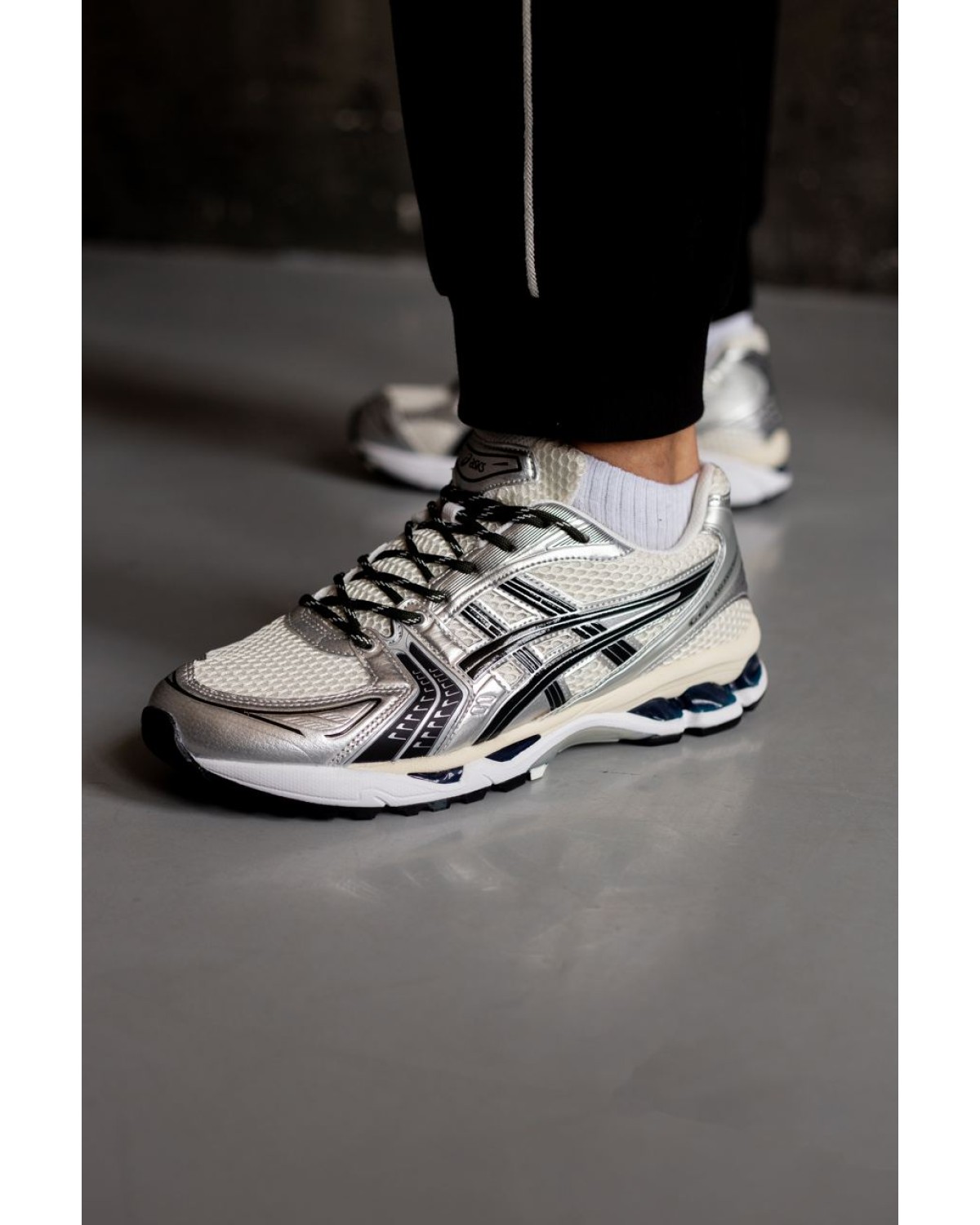 Asics Gel-Kayano 14 Silver/White