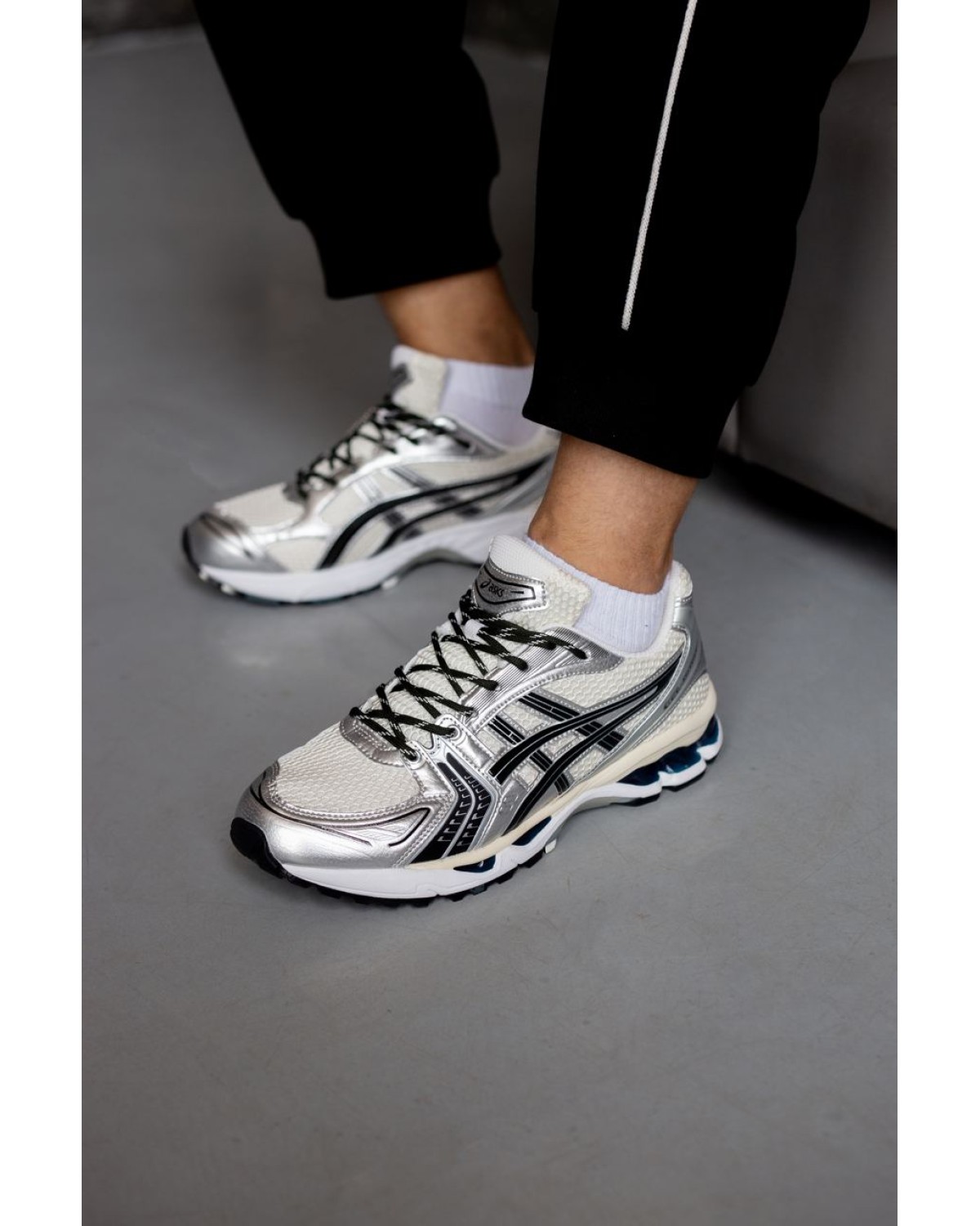 Asics Gel-Kayano 14 Silver/White