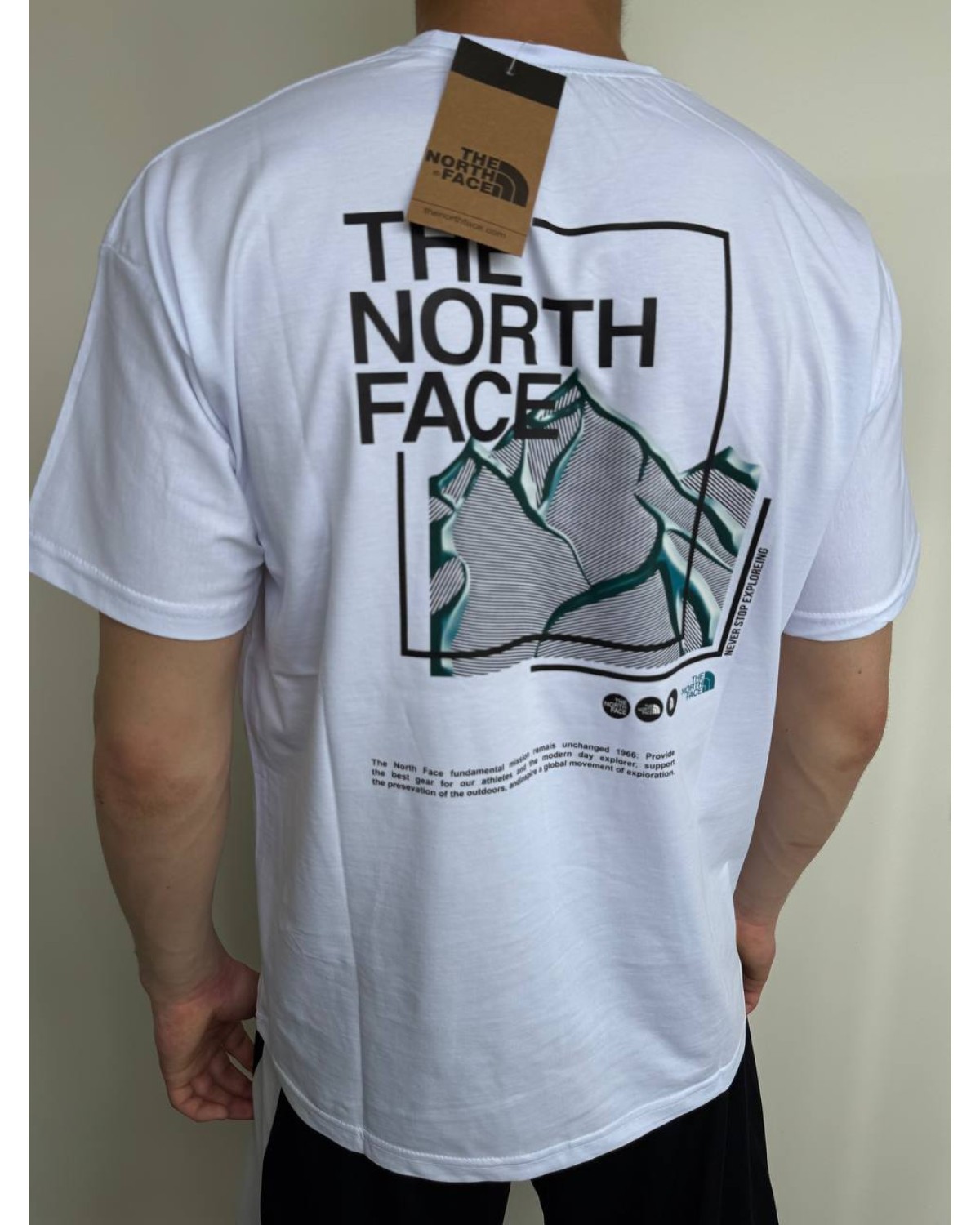 Футболка The North Face біла