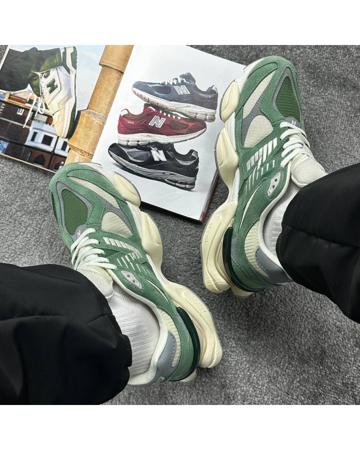 New Balance 9060 Nori Green Beige