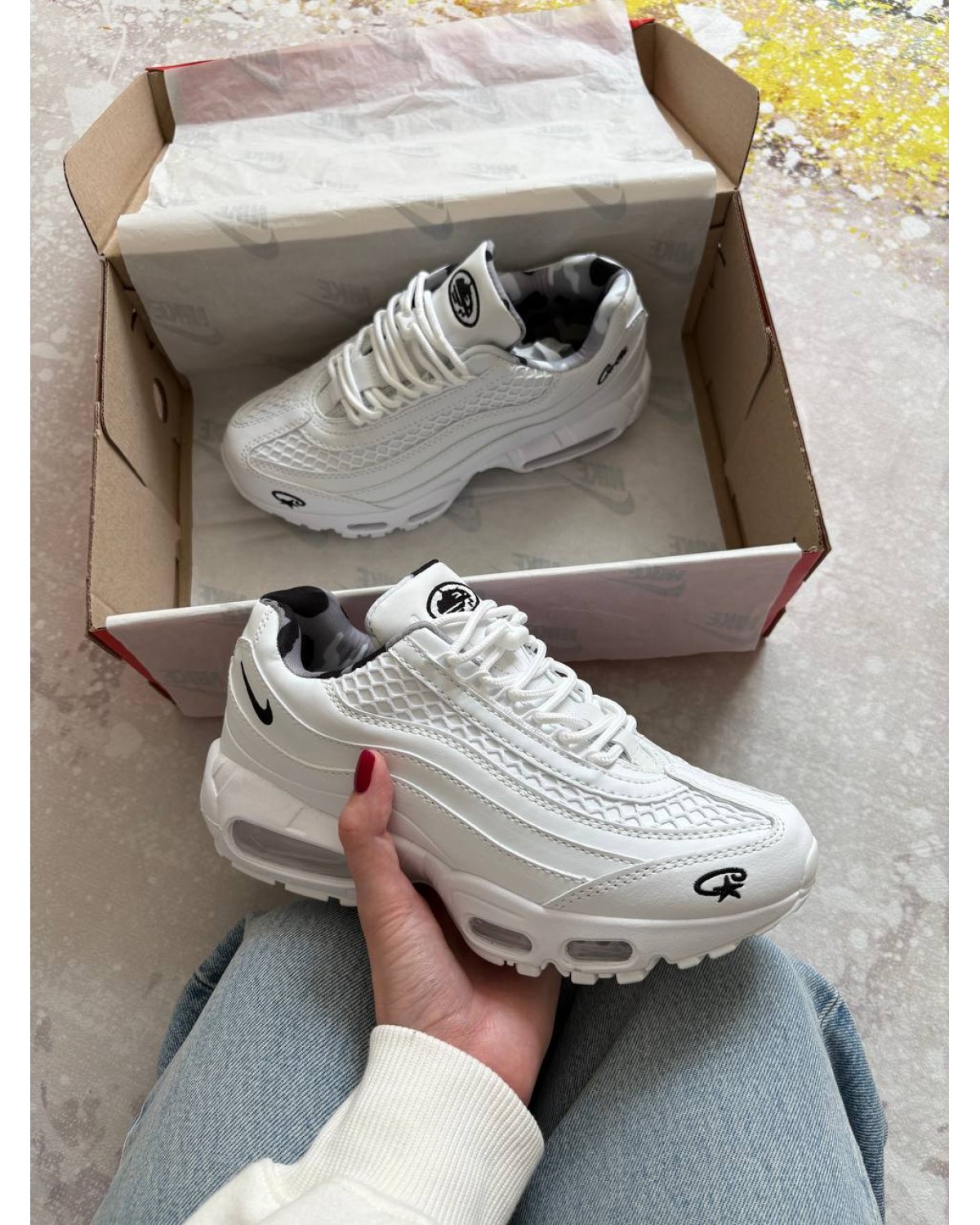 Nike Air Max 95 SP Corteiz White