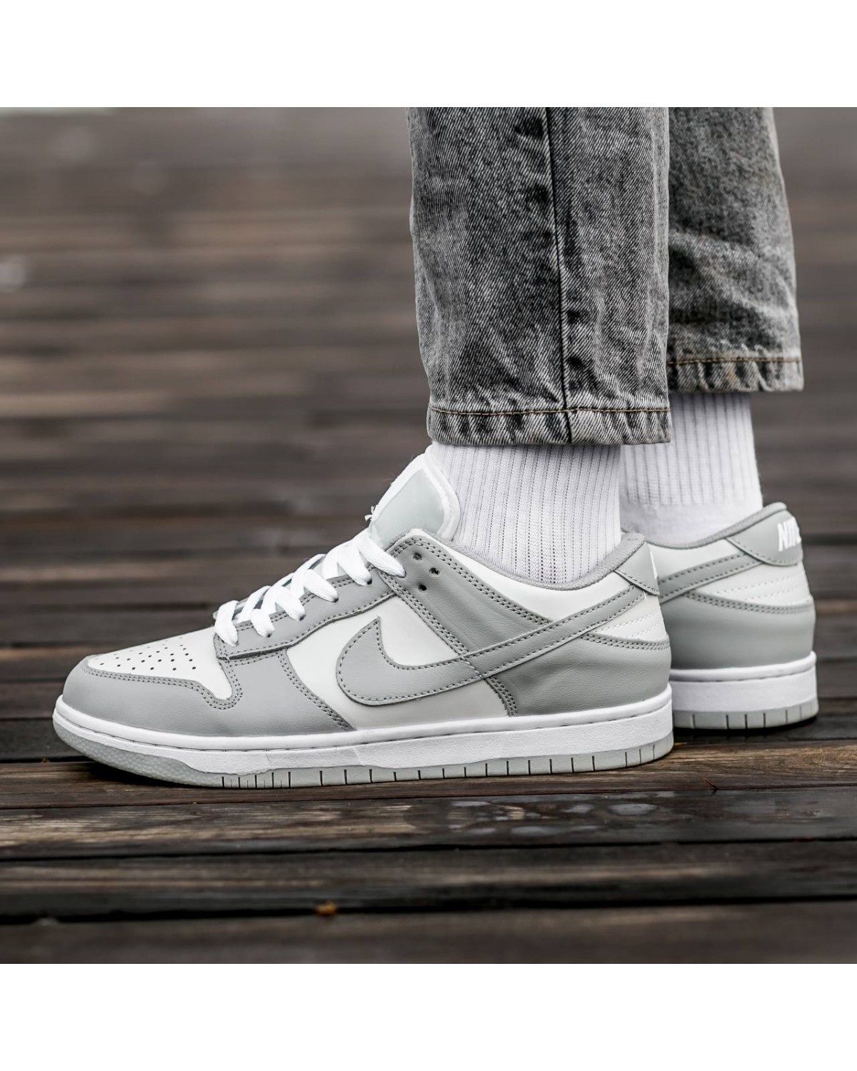 Nike SB Dunk White\Grey