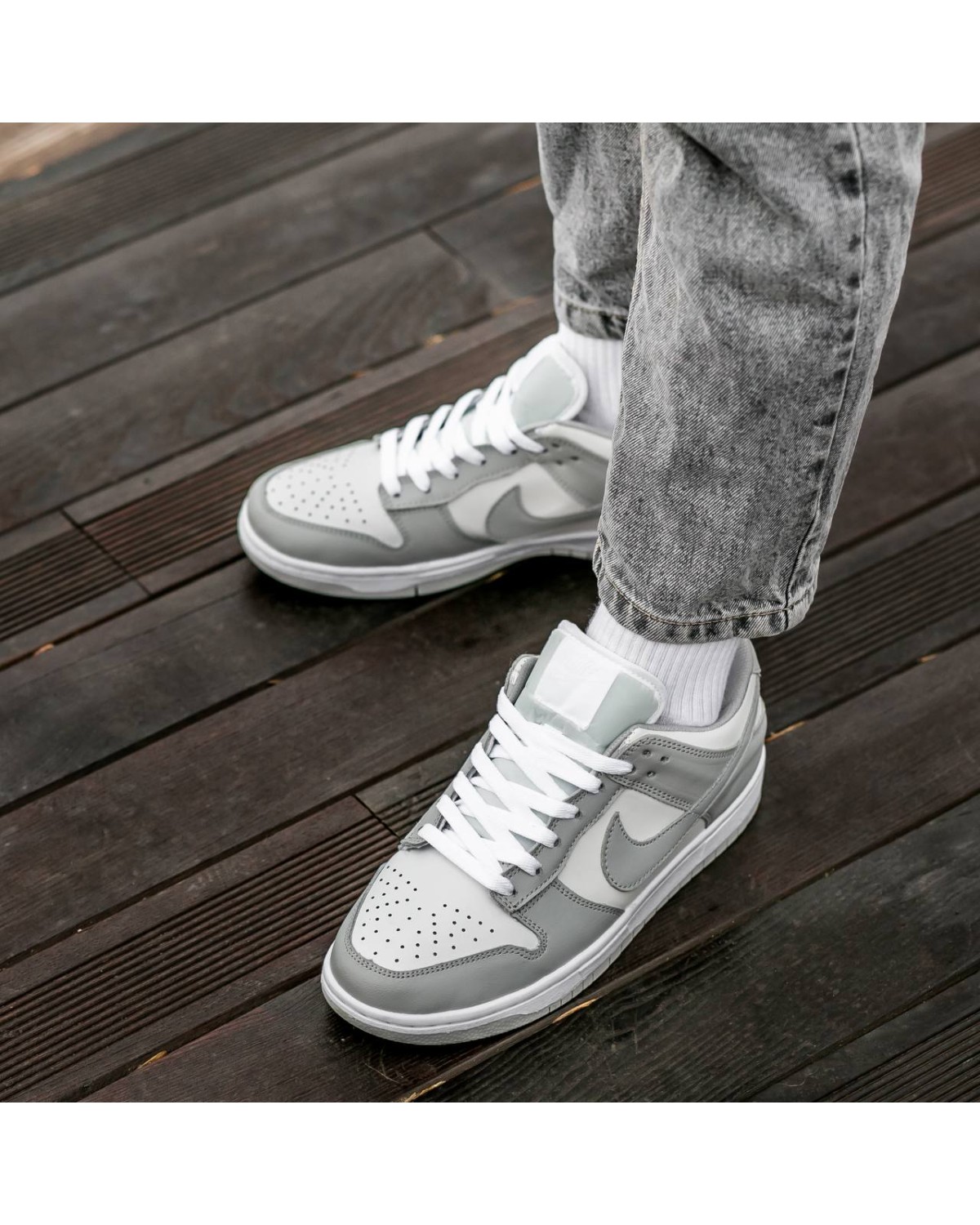 Nike SB Dunk White\Grey