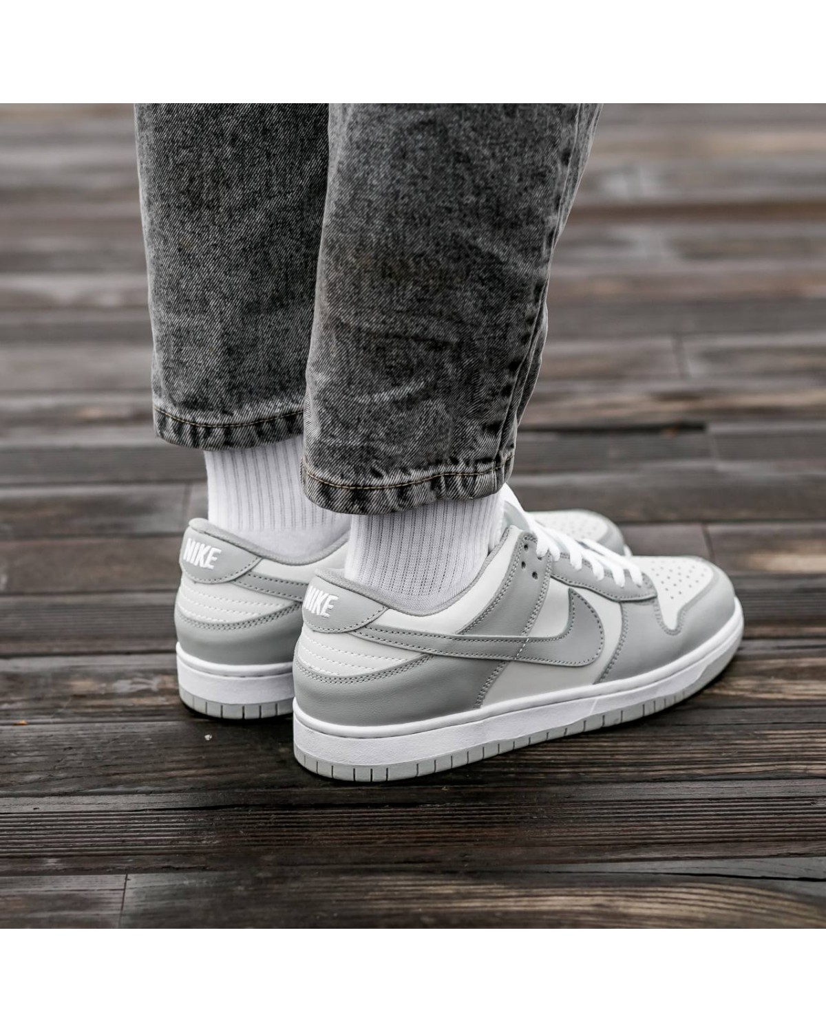 Nike SB Dunk White\Grey