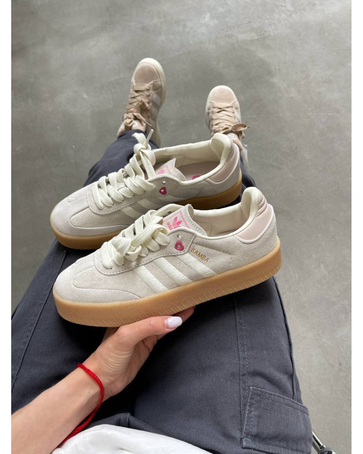 Adidas Samba Beige