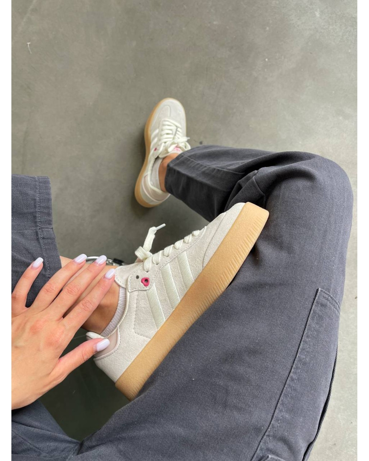 Adidas Samba Beige