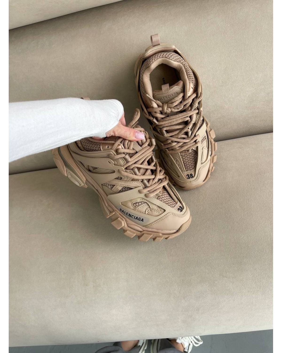 Balenciaga Track Beige