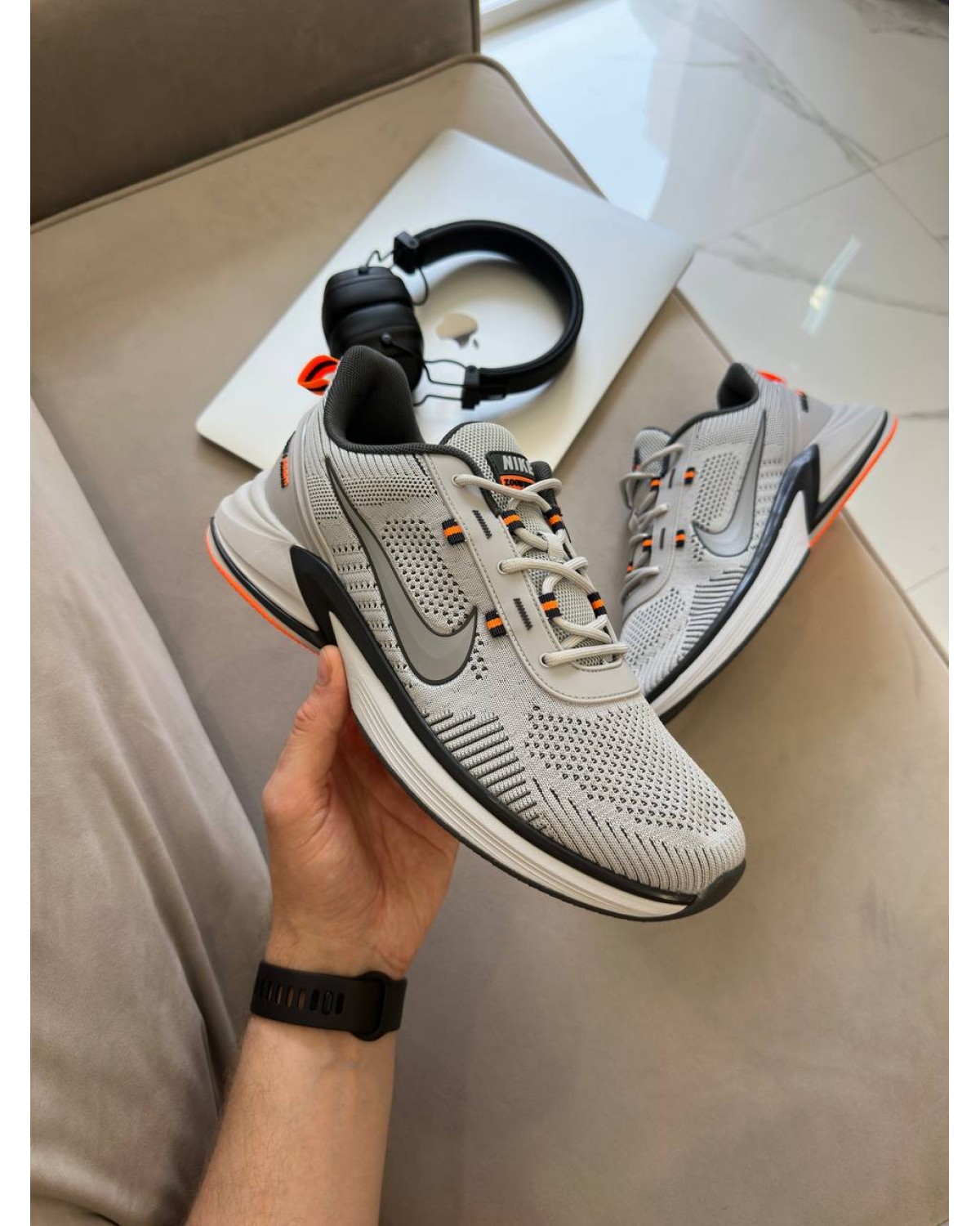 Nike Zoom Winflo Petrol Light Grey Orange
