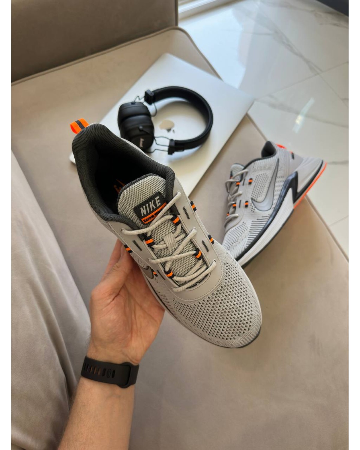 Nike Zoom Winflo Petrol Light Grey Orange