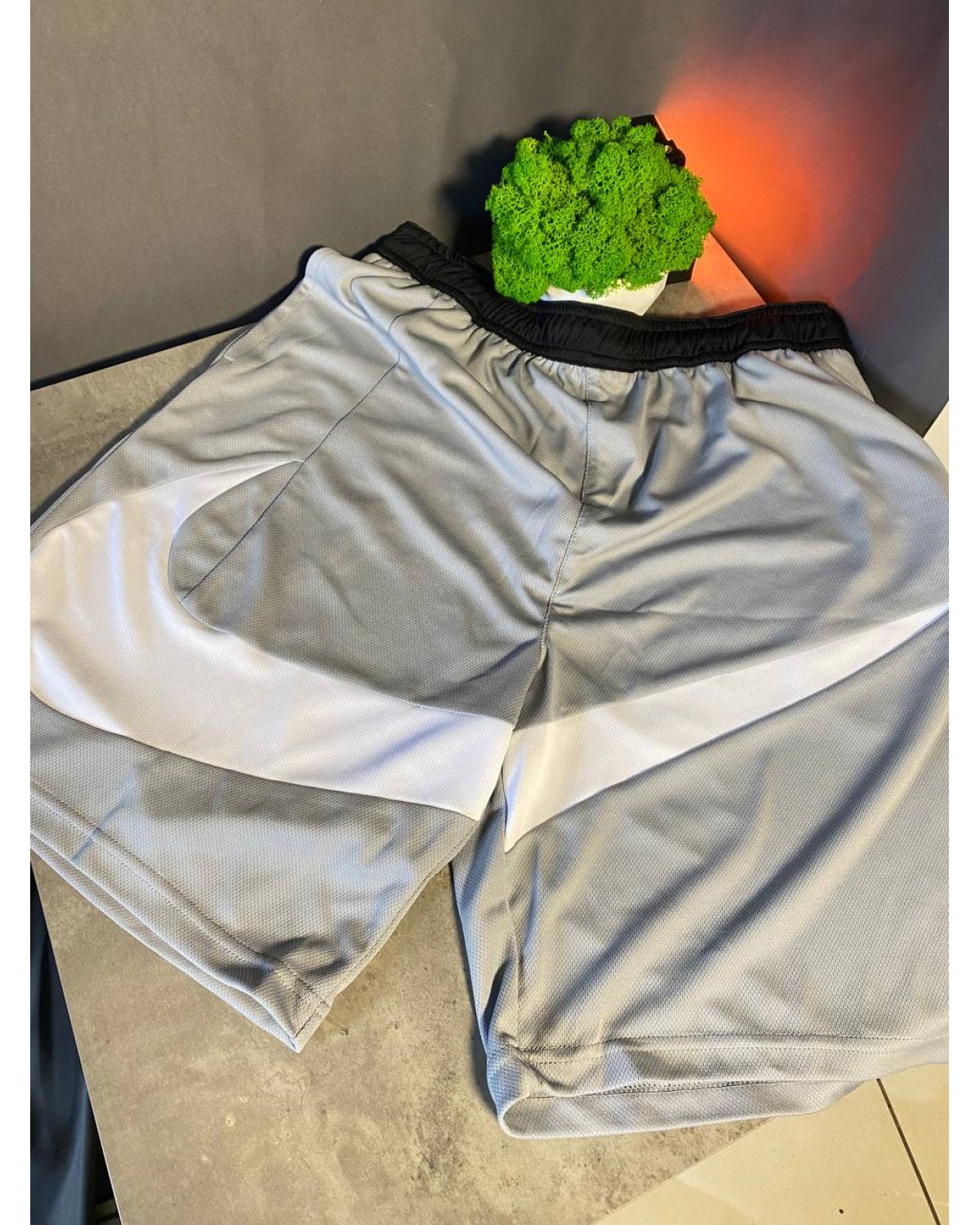 Шорти Nike Big Swoosh сірі