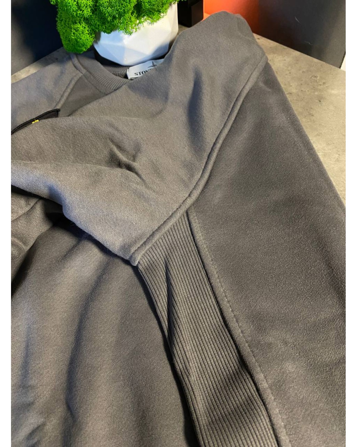 Світшот Stone Island сірий