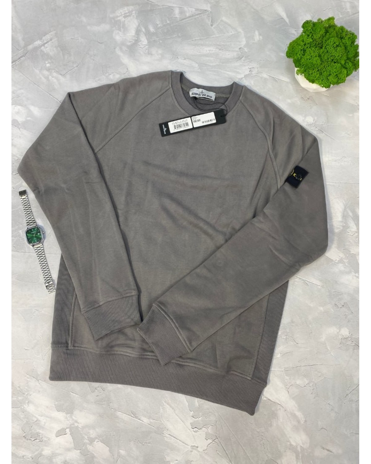 Світшот Stone Island сірий