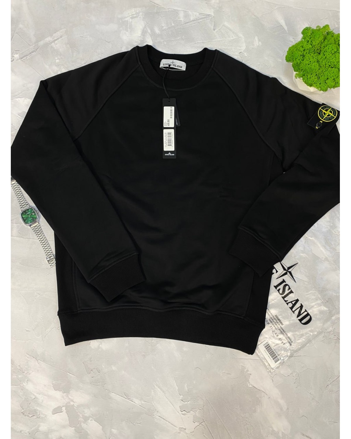 Світшот Stone Island чорний