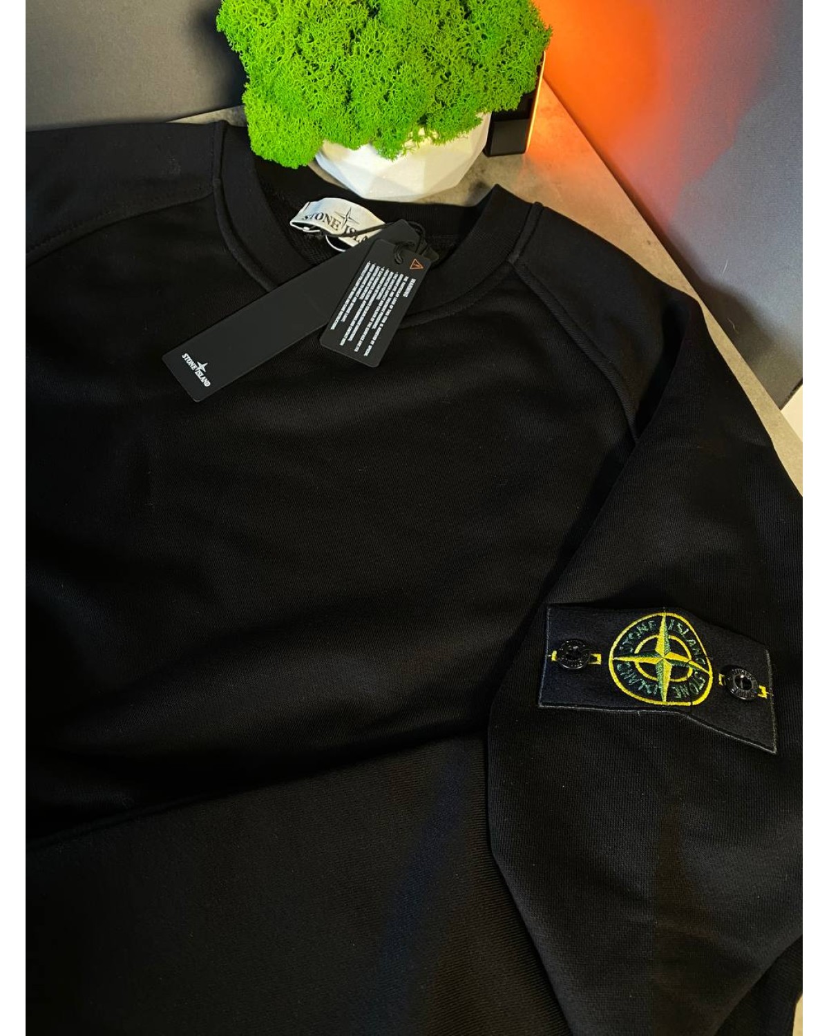 Світшот Stone Island чорний