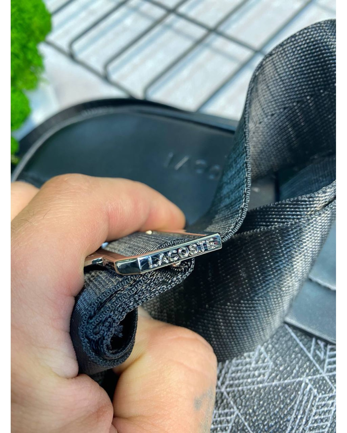 Поясна сумка Lacoste