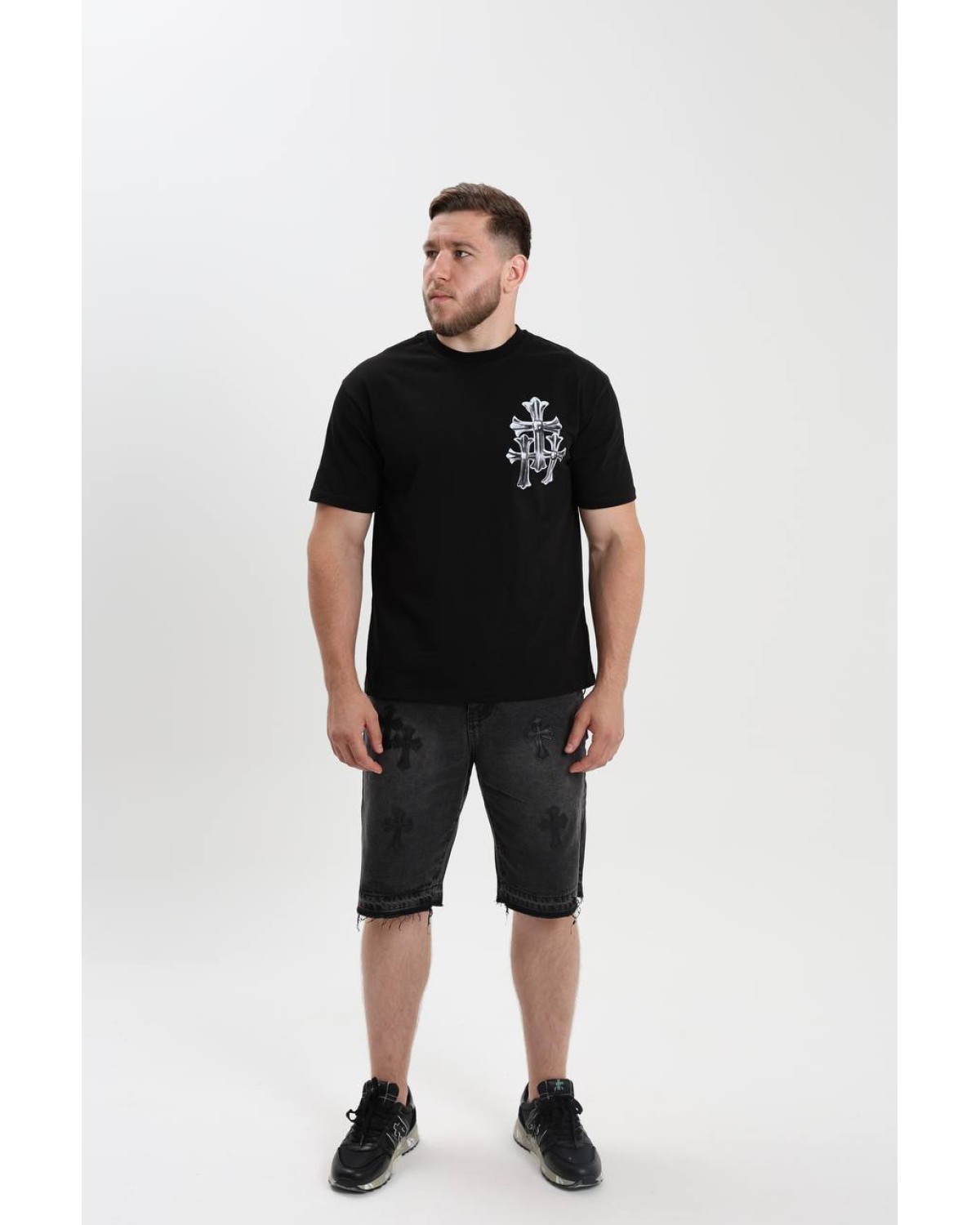 Футболка Chrome Hearts  Triple Cross Lego