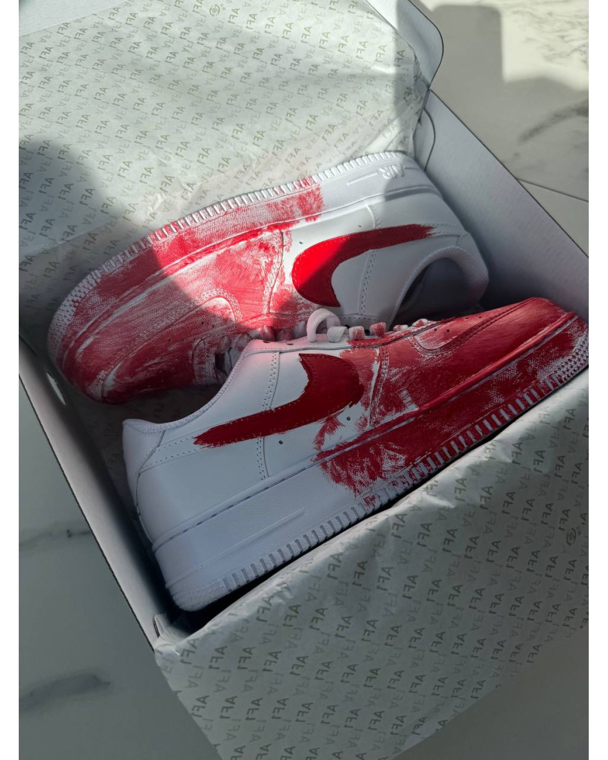 Air Force 1 Low 'Custom Blood'