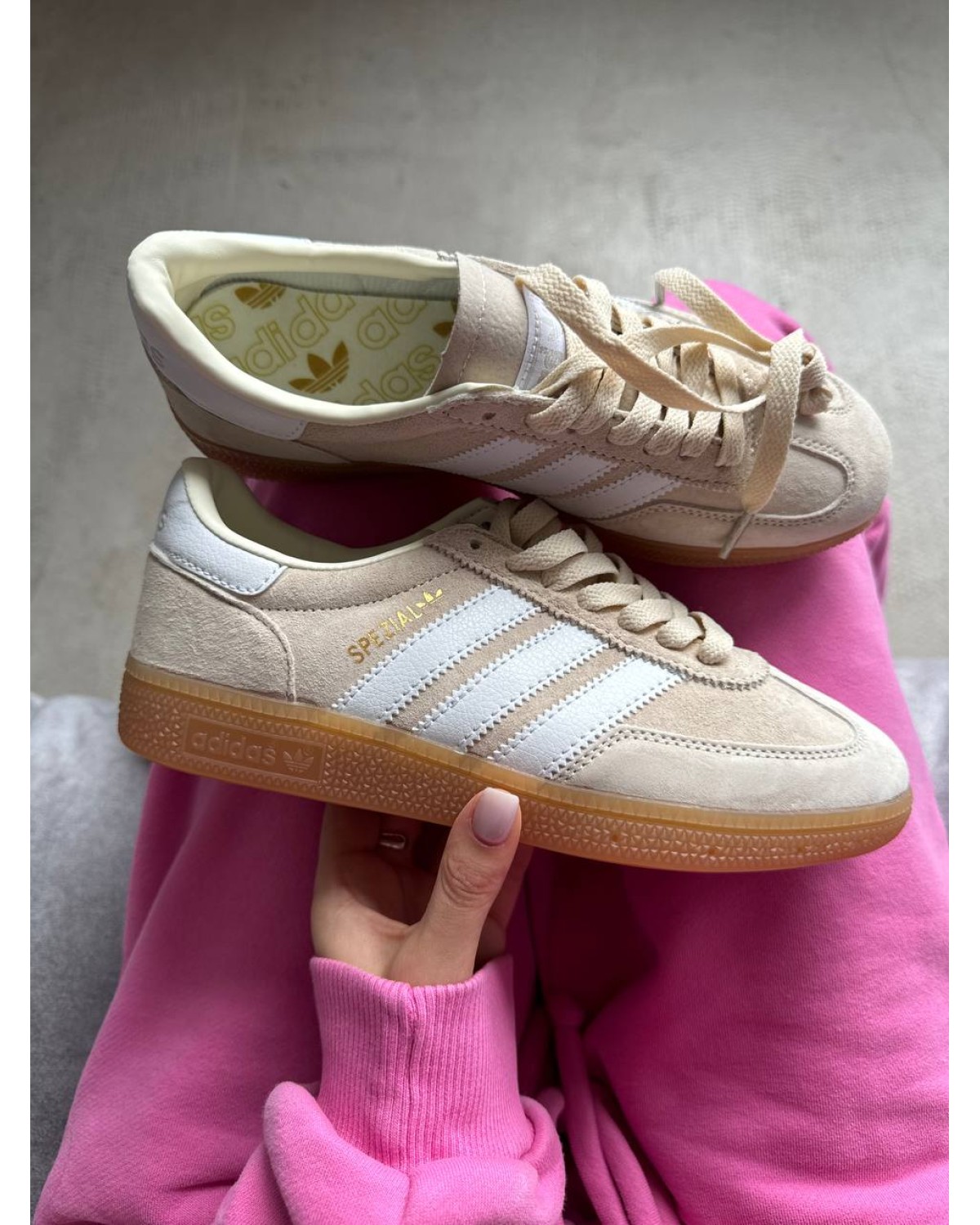 Adidas Spezial Cream/White