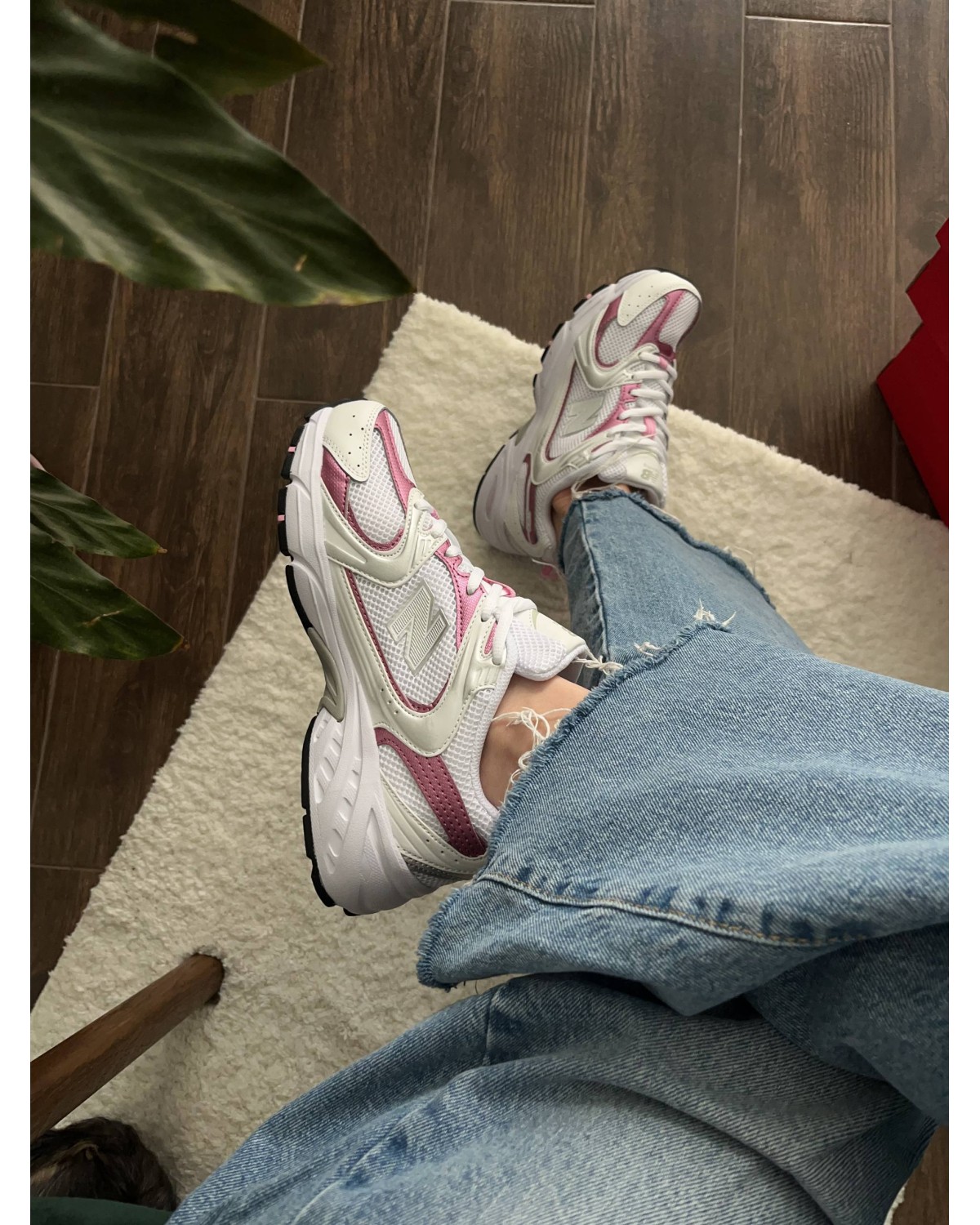 New Balance 530 Pink Metallic