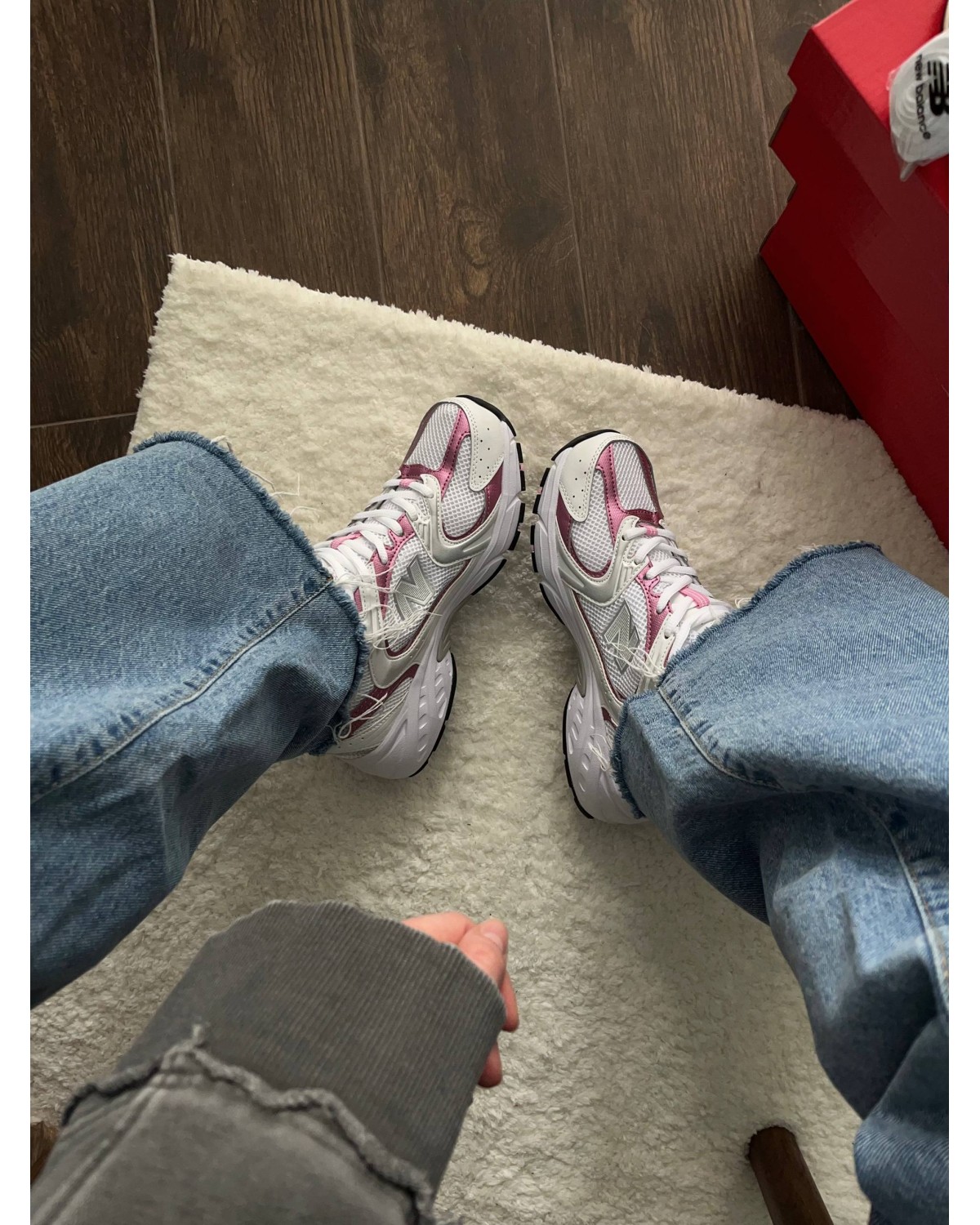 New Balance 530 Pink Metallic