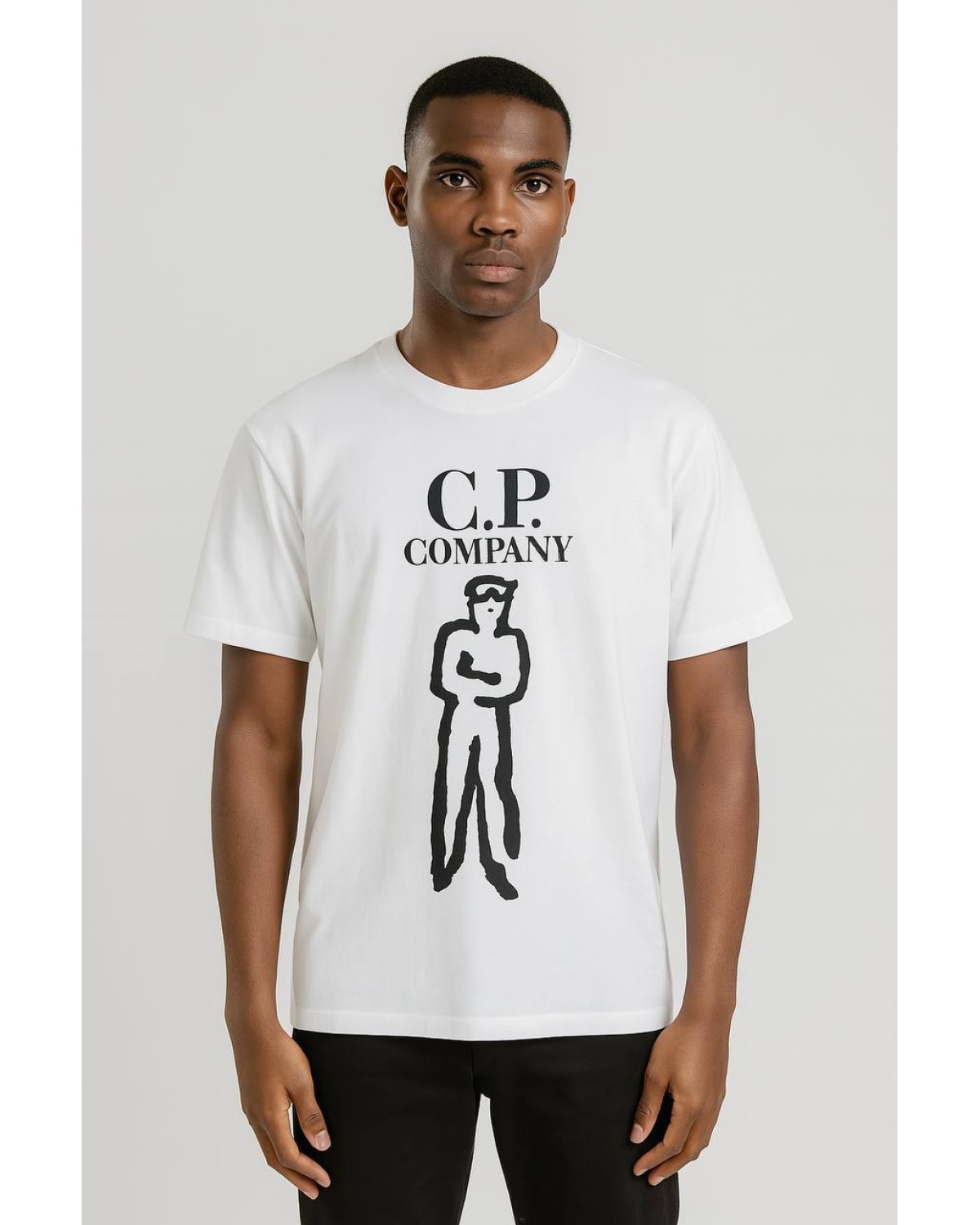 Футболка C.P. Company Jersey Twisted British