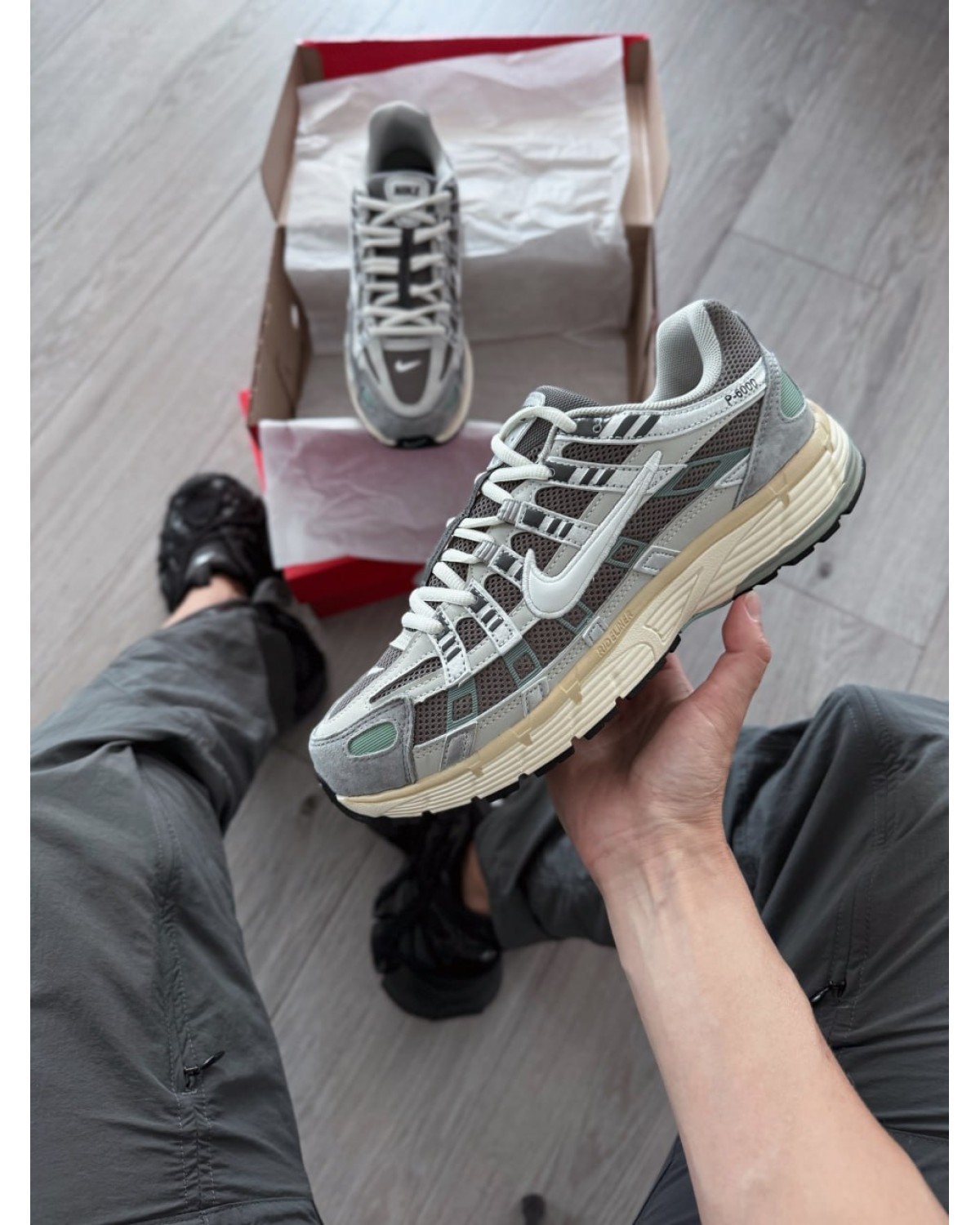 Nike P-6000 'Flat Pewter'